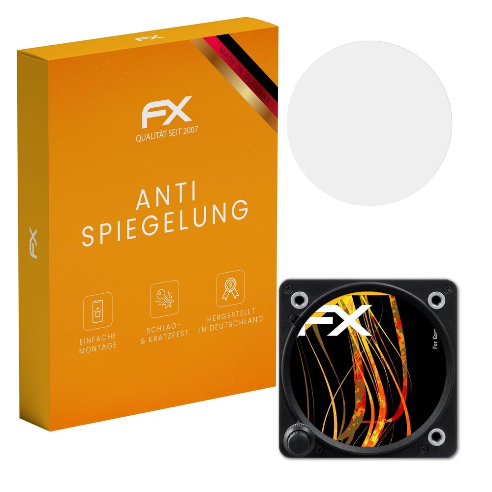 atFoliX Screen Protector compatible with Garmin GI 275 Screen Protection Film, anti-reflective and shock-absorbing FX Protector Film (3X)