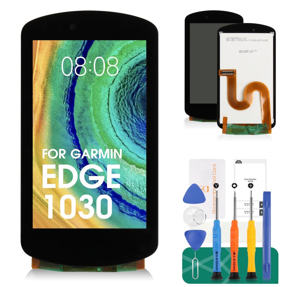 LCD Display Touch Screen Digitizer Glass Replacement for Garmin Edge 1030 Repair Part