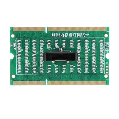 Demeras Tester Card PC Computer Motherboard Analyzer Diagnostic Debug Post Test Card for Desktop Laptop DDR2 DDR3 DDR4(DDR3)