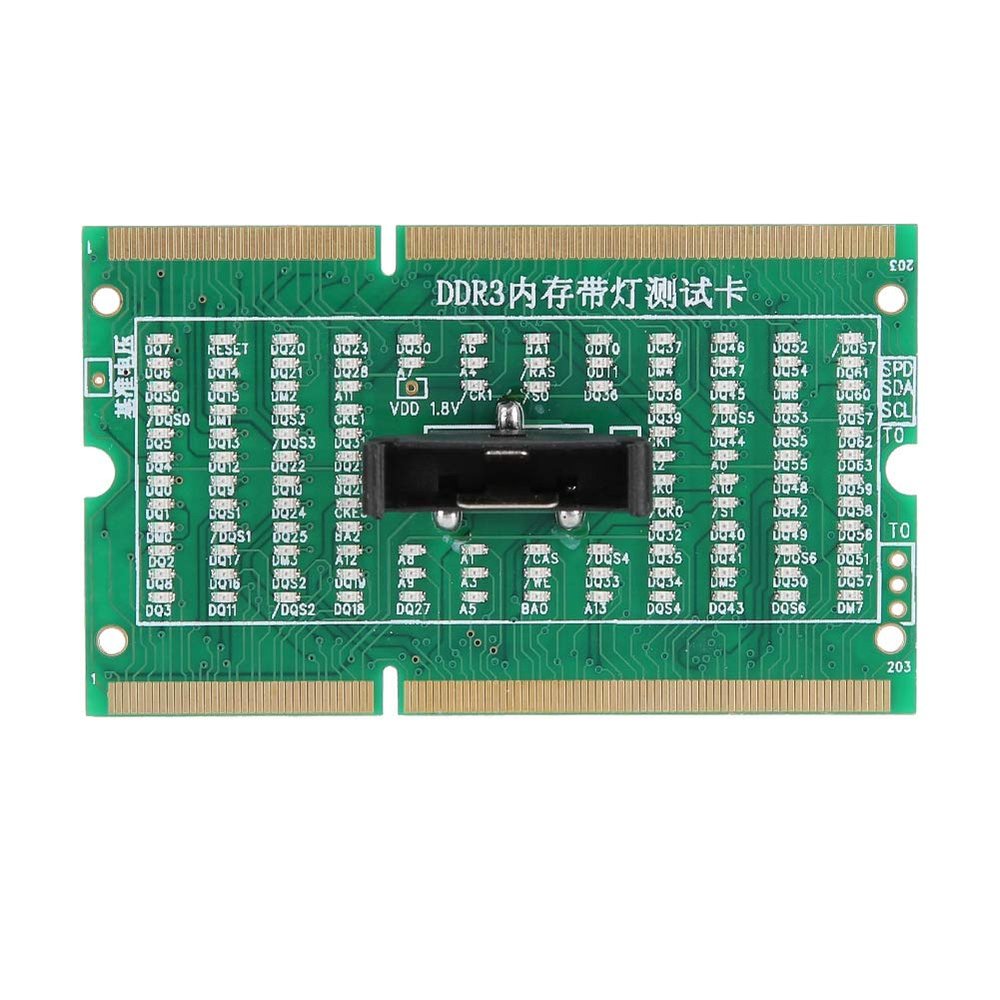 Demeras Tester Card PC Computer Motherboard Analyzer Diagnostic Debug Post Test Card for Desktop Laptop DDR2 DDR3 DDR4(DDR3)