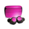 MightySkins Skin Compatible with Jabra Elite 85T - Pink Diamond Plate | Protective, Durable, and Unique Vinyl Decal wrap Cover | Easy to Apply and Change Styles | Made in The USA view 1