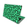 MightySkins Skin Compatible with HP Chromebook x360 14 (2021) - Teal Leopard | Protective, Durable, and Unique Vinyl Decal wrap Cover | Easy to Apply, Remove, and Change Styles | Made in The USA view 1