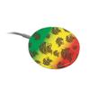 MightySkins Carbon Fiber Skin Compatible with Apple MagSafe Charger - Rasta Lion | Protective, Durable Textured Carbon Fiber Finish | Easy to Apply and Change Styles | Made in The USA view 1