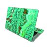 MightySkins Skin Compatible with HP Chromebook x360 14 (2021) - Turquoise Ripple | Protective, Durable, and Unique Vinyl Decal wrap Cover | Easy to Apply, Remove, and Change Styles | Made in The USA view 1