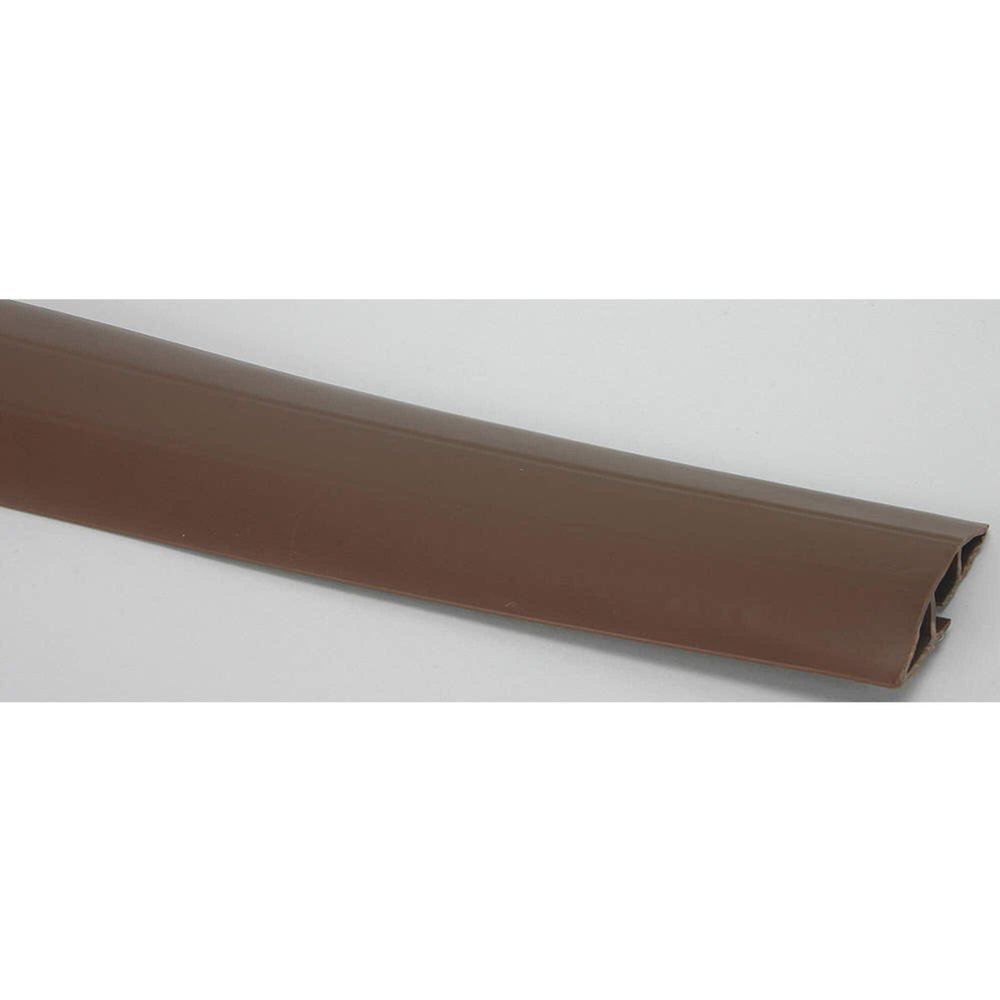 Cable Protector,1 Channel,Brown,10 ft.L