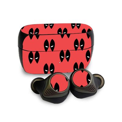 MightySkins Skin Compatible with Jabra Elite 85T - Dead Eyes Pool | Protective, Durable, and Unique Vinyl Decal wrap Cover | Easy to Apply, Remove, and Change Styles | Made in The USA