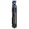 Benro Aero S2PRO Aluminum Video Tripod Kit Travel-Friendly 4-Section Tripod with S2PRO Fluid Head, Reverse Folding Legs & Carrying Case for Mirrorless, DSLR & Compact Video Cameras (A1883FS2PRO) view 2