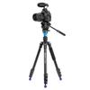 Benro Aero S2PRO Aluminum Video Tripod Kit Travel-Friendly 4-Section Tripod with S2PRO Fluid Head, Reverse Folding Legs & Carrying Case for Mirrorless, DSLR & Compact Video Cameras (A1883FS2PRO) view 4