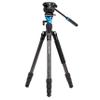 Benro Aero 2 PRO Carbon Fiber Travel Video Tripod, Twist Leg Locks, Leveling Column and S2PRO Video Head (C1683TS2PRO) view 1