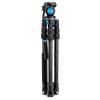 Benro Aero 2 PRO Carbon Fiber Travel Video Tripod, Twist Leg Locks, Leveling Column and S2PRO Video Head (C1683TS2PRO) view 2