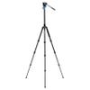 Benro Aero 2 PRO Carbon Fiber Travel Video Tripod, Twist Leg Locks, Leveling Column and S2PRO Video Head (C1683TS2PRO) view 3