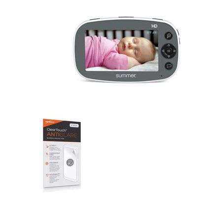 BoxWave Screen Protector Compatible with Summer Infant 36203 - ClearTouch Anti-Glare (2-Pack), Anti-Fingerprint Matte Film Skin