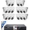 ONWOTE 16 Channel NVR PoE Security Camera System, 12MP 4K 16CH Commercial NVR 4TB, 16x 6MP Wired Outdoor 122 IP Cameras with Audio, AI Detection, 16x Cables (Total 1280ft), CCTV for Business Home view 1