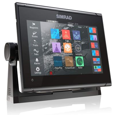 Simrad GO9 XSE - 9-inch Chartplotter (No Transducer) with C-MAP Discover Chart Card