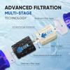 PUREPLUS CRF950Z Pitcher Water Filter Replacement for Pur PPF900Z, PPF951K, PPT700W, CR-1100C, DS-1800Z, CR-6000C, PPT711W, PPT711, PPT710W, PPT111W, PPT111R Pitchers and Dispensers,3PACK view 3