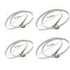 Fox Baby Universal Vertical Pole Mounting Bracket for CCTV Security Camera PTZ Dome, Wall Mounting Loop Bracket with 8 Loops (2 Pcs) view 4