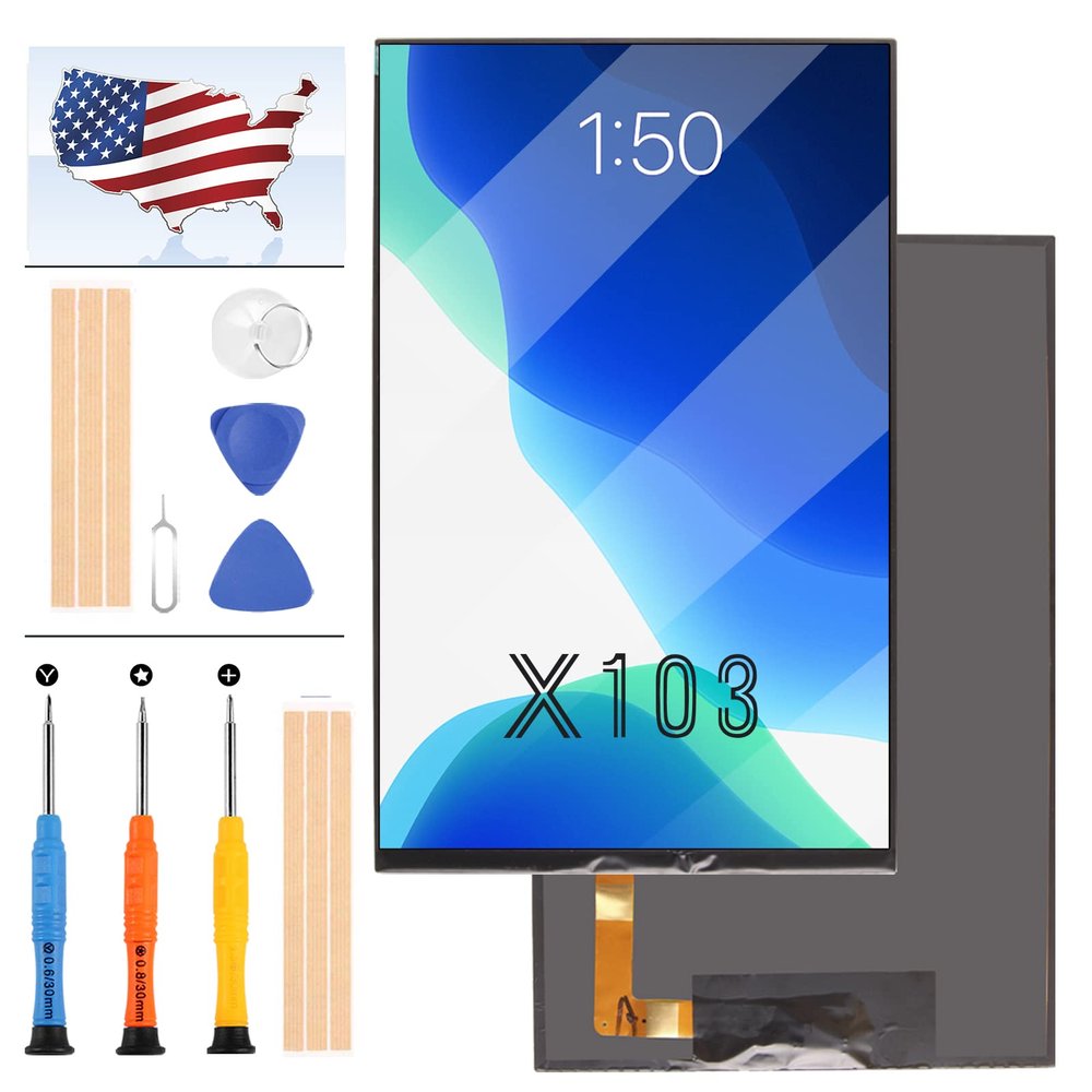 10.1" LCD for Lenovo Tab 3 10 Plus TB-X103F TB-X103 TB X103 LCD Dsiplay Matrix Screen Panel Module Tablet PC Replacement Kits with Free Repair Tools