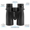 Barska AB13434 Blackhawk 10x42 Waterproof Binoculars for Birding, Boating, Events, Hiking, Hunting, etc view 3