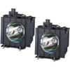 Dekain for Panasonic ET-LAD57W / ET-LAD57LW Twin-Pack Projector Lamp (Original Ushio Bulb Inside) view 1