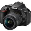 Nikon D5600 DSLR Camera with 18-55mm Lens (1576) + 4K Monitor + Pro Headphones + Pro Mic + 2 x 64GB Cards + Case + Corel Software + Tripod + 3 x EN-EL14A Battery + More (International Model) (Renewed) view 2