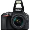 Nikon D5600 DSLR Camera with 18-55mm Lens (1576) + 4K Monitor + Pro Headphones + Pro Mic + 2 x 64GB Cards + Case + Corel Software + Tripod + 3 x EN-EL14A Battery + More (International Model) (Renewed) view 3