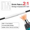 20 Pack Compatible with P-Touch HSe-231 HSe231 HS231 HS-231 Heat Shrink Tube Label Tape 11.7mm 0.46'' Black on White Tubing for Ptouch PT-E300 PT-D210 PT-E500 PT-P750WVP PT-H110 PT-P750 Label Maker view 2
