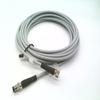 FESTO NEBU-M8G3-K-5-M8G3 3 PIN M8 Male to 3 Position M8 Female, 5M Length, Cable Assembly, CORDSET, Double Ended, Straight view 2