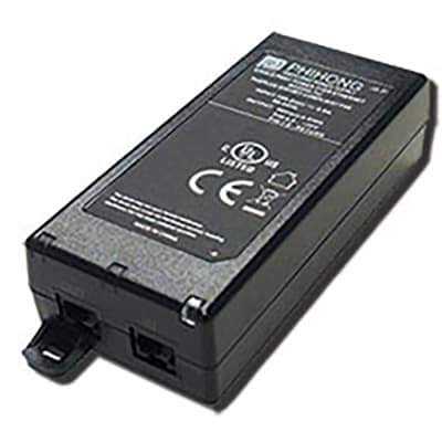 Phihong 30W Single Port Power Over Ethernet IEEE802.3at Compliant Power Injector POE29U-1AT(PL) D-