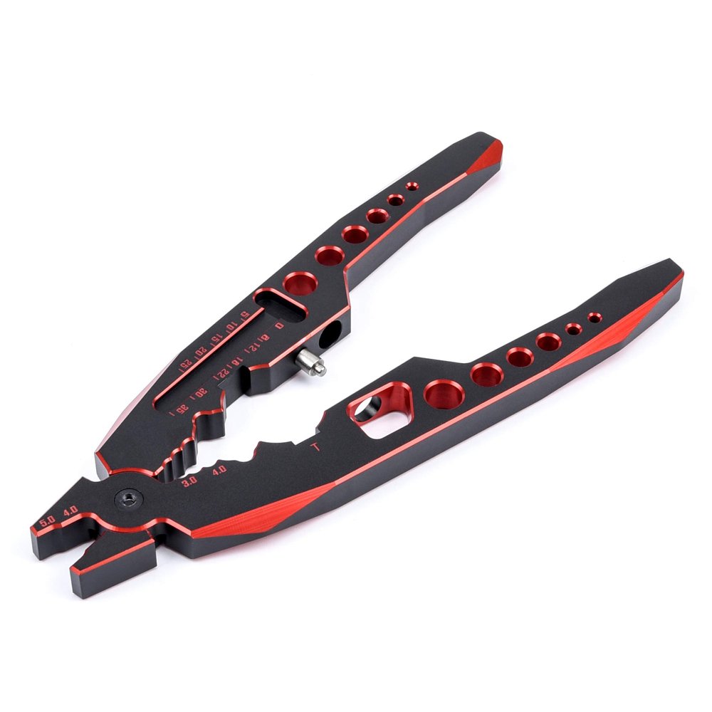 Readytosky RC Shock Absorber Pliers Metal Multifunction Clamp Pliers Rod Ends Disassemble Tool for 1/8 1/10 RC Car