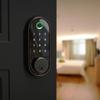 BARSKA Biometric Fingerprint Door Lock with Keypad Keyless Entry Smart Lock for Front Door, Home, Office, or Apartment Security view 3