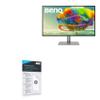 BoxWave Screen Protector Compatible with BenQ PD3220U - ClearTouch Crystal (2-Pack), HD Film Skin - Shields from Scratches view 1
