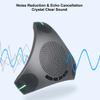Conference Speaker and Microphone, 360 Omnidirectional USB Speakerphone Microphone with USB Hub, Noise Reduction/Echo Cancellation Computer Microphone for 8-10 People Business Conference, Home Office view 3