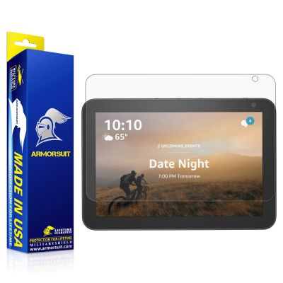 ArmorSuit 2 Pack Anti Glare Screen Protector for Amazon Echo Show 8 (2019) MilitaryShield Matte Film - Made in USA