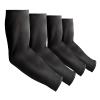 4 Pair UV Protection Arm Sleeves for Men & Women,Tattoo Cover Sleeve,Cooling Compression Sun Sleeves for Cycling Running Outdoor Sports(black) view 1