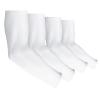 Kimasha 4 Pair Sun Protection Arm Sleeves for Men & Women,Tattoo Cover Sleeve,UPF 50 Arm Cover for Cycling Running Outdoor Sports (White-4 Pairs) view 1