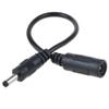 5.5 mm x 2.5 mm DC Extension Power Cable Cord Lead 2.1 mm CCTV Extender 1.8m view 1