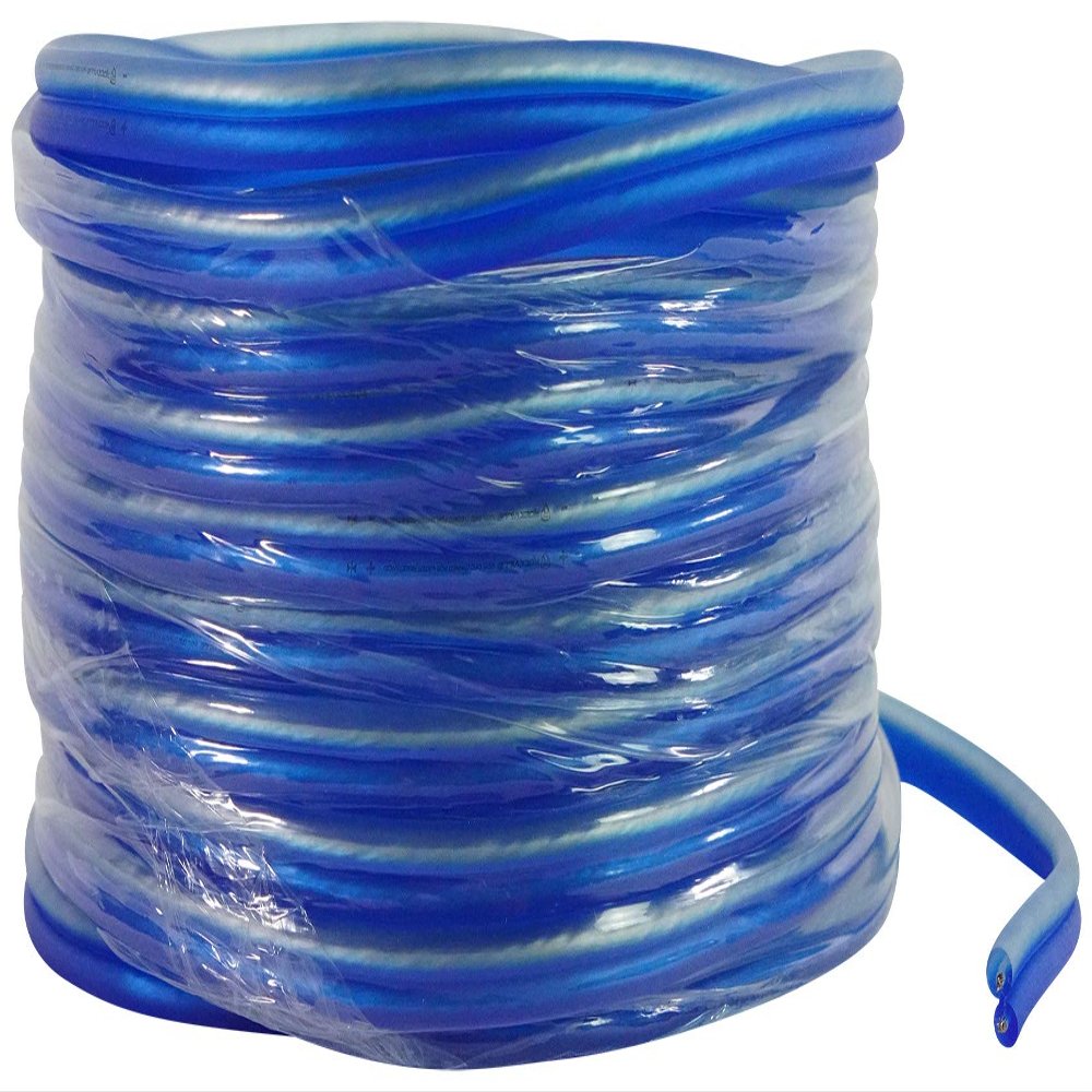 Rockville Blue 16G25 16 Gauge 25 Foot Speaker Wire, 100% Copper, Tinned Marine-Grade Coating for Corrosion Resistance, Flexible and Easy to Install for Car Audio and Home Theater