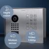 DoorBird IP Video Door Station D1101KH Classic, Surface-Mount, Stainless Steel V2A, Brushed, Surface-mounting view 3
