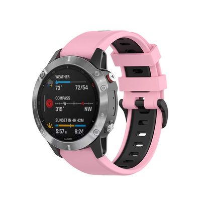 Senter Band for Garmin Fenix 6 pro Band,22mm Soft Silicone Sport Replacement Strap Band Compatible with Garmin Fenix 6 pro Smart Watch