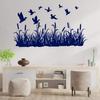 WallDecals4You Fishing Hunting Style Sticker-Hunting Ducks Flying Meadow Grass-Wall Decal Sticker-Nature-Man Cave Club Room Wall Decor Decals-Removable-BxSxK00-41-22-42x70 in view 3