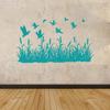 WallDecals4You Fishing Hunting Style Sticker-Hunting Ducks Flying Meadow Grass-Wall Decal Sticker-Nature-Man Cave Club Room Wall Decor Decals-Removable-BxSxK00-41-22-42x70 in view 4