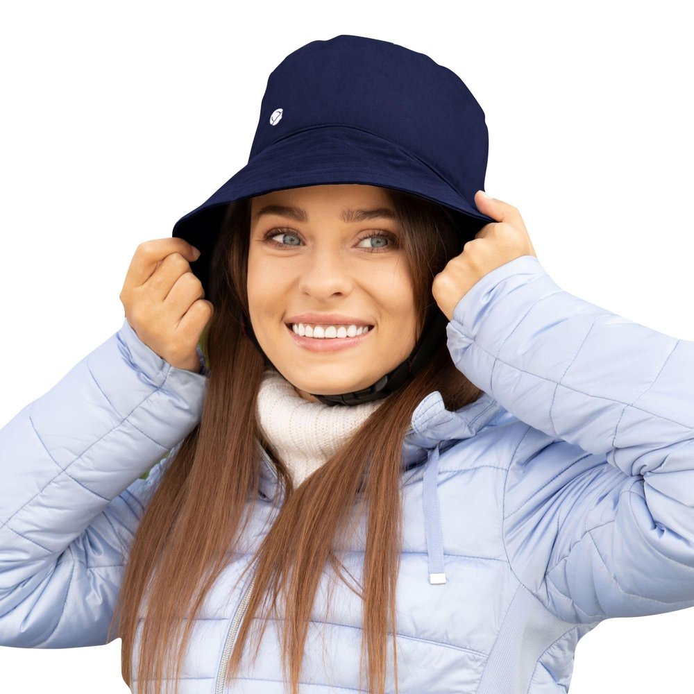 Ribcap Billie Medical Grade Protective Helmet | Navy Blue | Size: Small (Head Circumference 21-22") | Soft Helmet for Epilepsy | Protective Helmet for Seizures | Fashionable and No Stigma