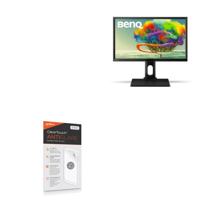 BoxWave Screen Protector Compatible with BenQ BL2420PT - ClearTouch Anti-Glare (2-Pack), Anti-Fingerprint Matte Film Skin