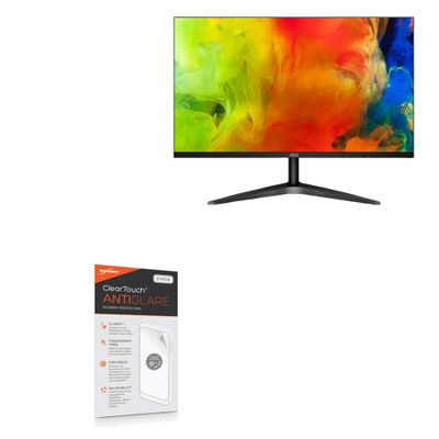 BoxWave Screen Protector Compatible with AOC 27B1H - ClearTouch Anti-Glare (2-Pack), Anti-Fingerprint Matte Film Skin