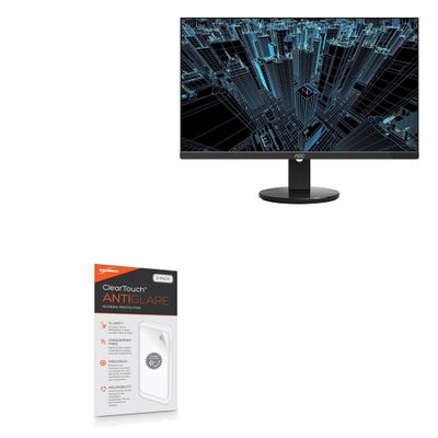 BoxWave Screen Protector Compatible with AOC U2790VQ - ClearTouch Anti-Glare (2-Pack), Anti-Fingerprint Matte Film Skin