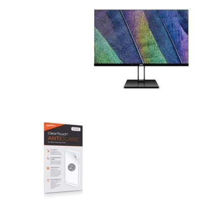 BoxWave Screen Protector Compatible with AOC 22V2H - ClearTouch Anti-Glare (2-Pack), Anti-Fingerprint Matte Film Skin