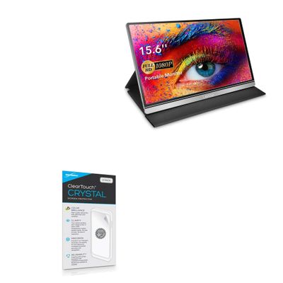 BoxWave Screen Protector Compatible with Lepow Z1 - ClearTouch Crystal (2-Pack), HD Film Skin - Shields from Scratches