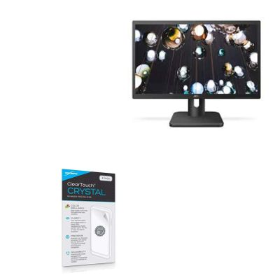BoxWave Screen Protector Compatible with AOC 22E1H - ClearTouch Crystal (2-Pack), HD Film Skin - Shields from Scratches