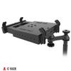 RAM Mounts No-Drill Laptop Mount for 2019-2026 Chevy Silverado, Suburban and Tahoe & GMC Sierra and Yukon, Seat Bolt Vehicle Mount with Dual Swing Arm and Tough-Tray for 10"-16" Laptops RAM-VB-203-SW1 view 3