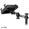 RAM Mounts No-Drill Laptop Mount for 2019-2026 Chevy Silverado, Suburban and Tahoe & GMC Sierra and Yukon, Seat Bolt Vehicle Mount with Dual Swing Arm and Tough-Tray for 10"-16" Laptops RAM-VB-203-SW1 view 4